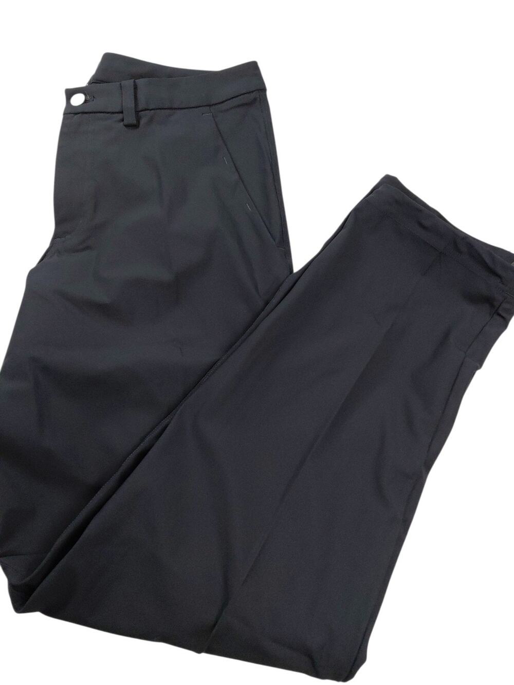 Lululemon Trousers Strech Size 34 Men's Regular Fit With Drawstring On The Hem